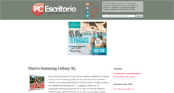 Desktop Screenshot of pcescritorio.info