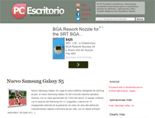 Tablet Screenshot of pcescritorio.info